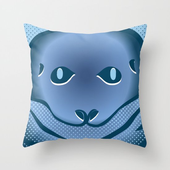 Lich-N-Seal Throw Pillow
