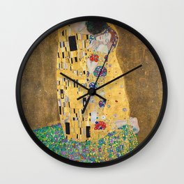 Gustav Klimt The Kiss Wall Clock