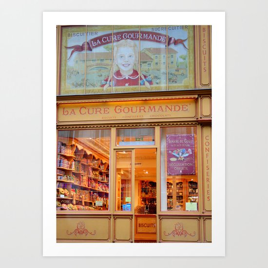 La Cure Gourmande, Paris Art Print