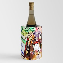 Donkey for garbage collection Wine Chiller