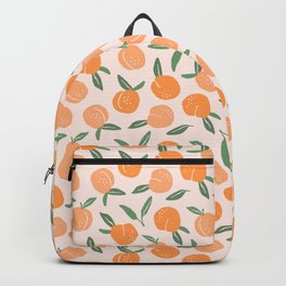 Peach Illustration Backpack