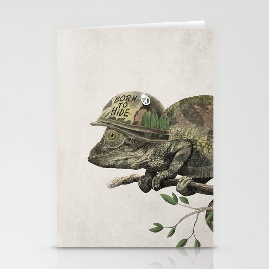 Born to Hide Stationery Cards