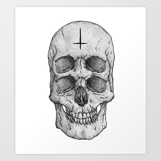 Skull II Art Print