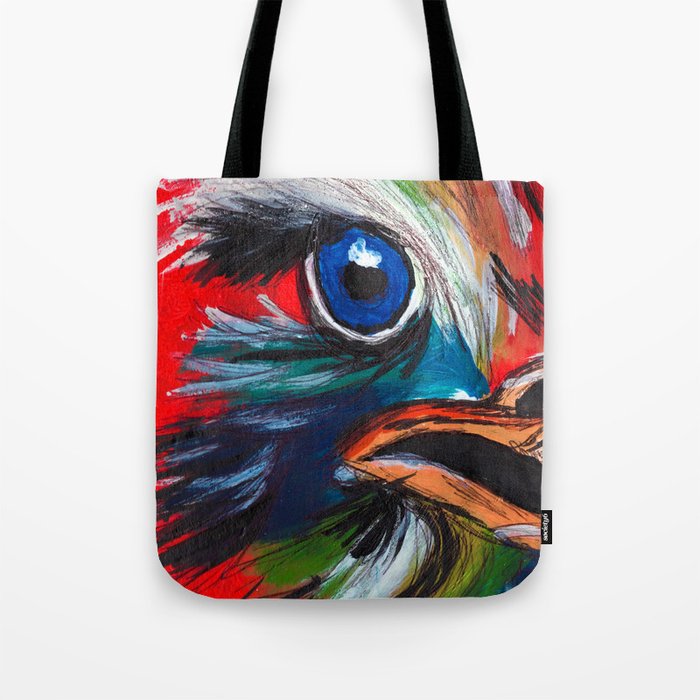 Acrylic parrot  Tote Bag