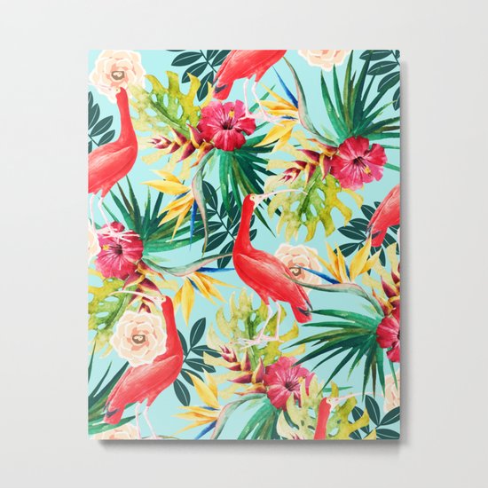 Hawaiian Vibe #society6 #decor #buyart Metal Print
