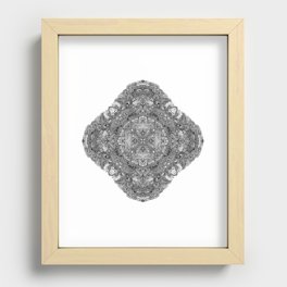 The circle of spirit Recessed Framed Print