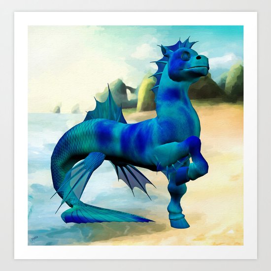 The Amazing Horsicampus Art Print
