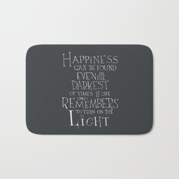 Happiness can be found Bath Mat