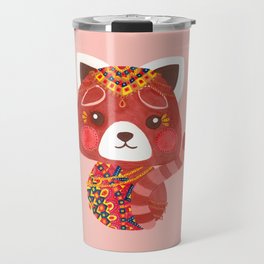 Jessica The Cute Red Panda Travel Mug