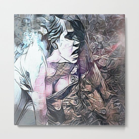 The Taking of Galatea Metal Print