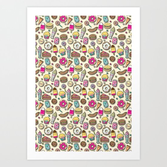 Sweet Eats Art Print