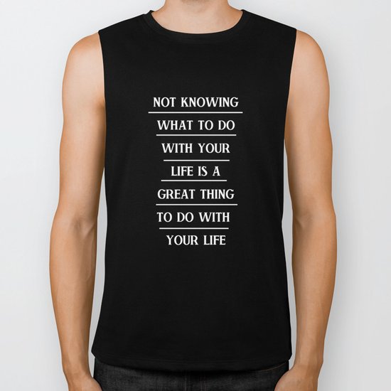 Notknowing Biker Tank