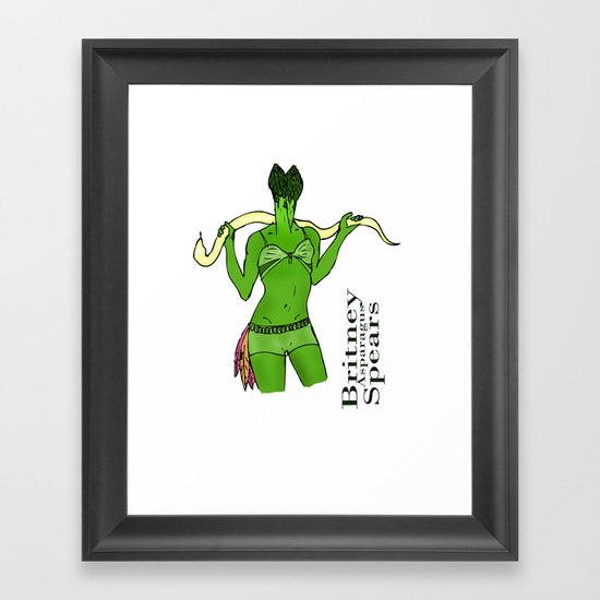 Britney Spears Framed Art Print