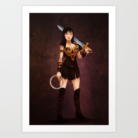 Disney Halloween: Mulan Art Print