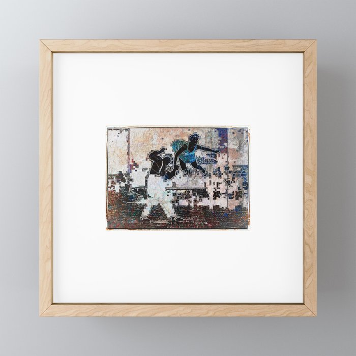 Dance Dance Dance Framed Mini Art Print