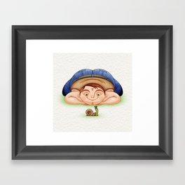 Caracol Framed Art Print