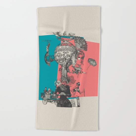 Up Up and Away Beach Towel