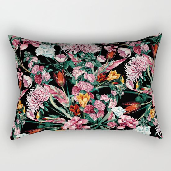 RPE SEAMLESS FLORAL IX Rectangular Pillow