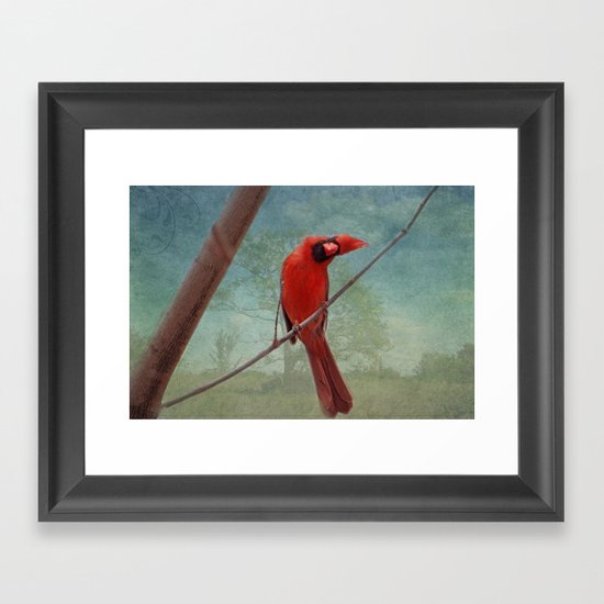 Whatcha Doing? Framed Art Print