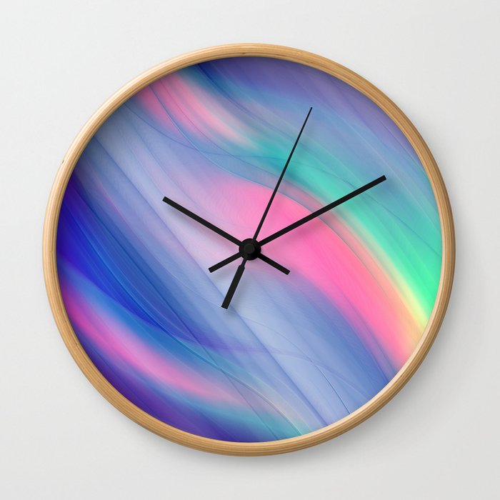 Color gradient 18 Wall Clock