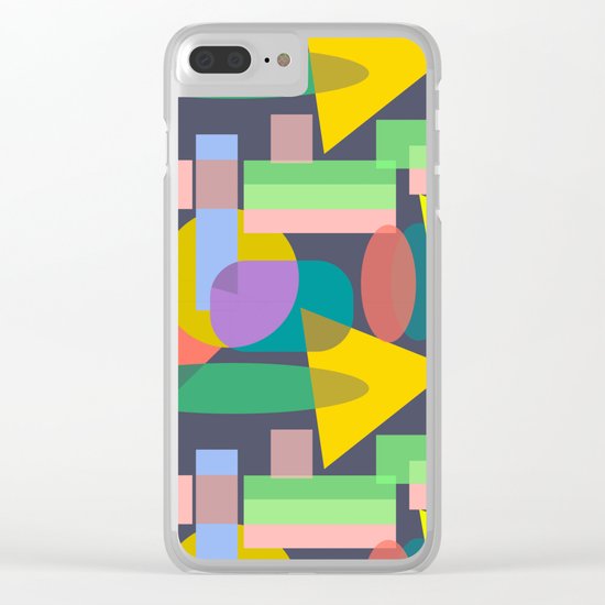 Playful I Clear iPhone Case