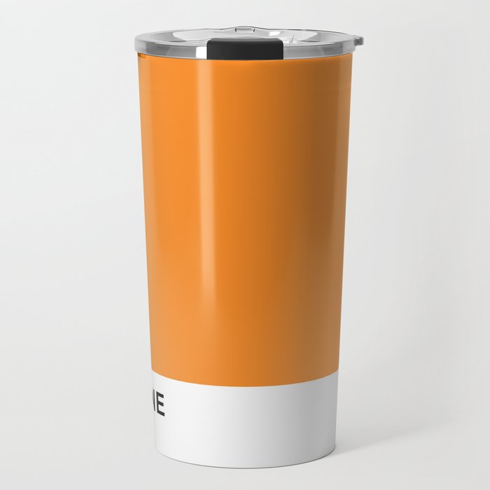 Pantone Orange Travel Mug