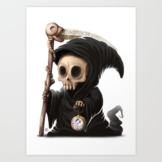 Tempus Fugit Art Print
