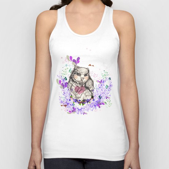 Little Owl Unisex Tank Top