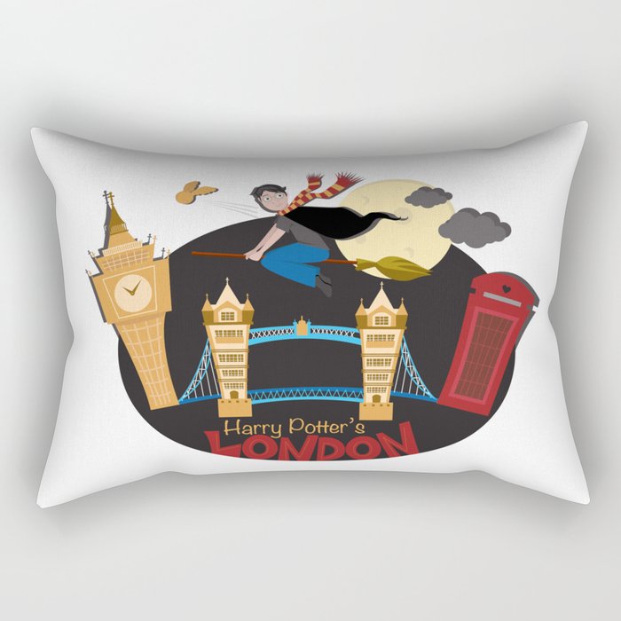 Harry Potter's London Rectangular Pillow