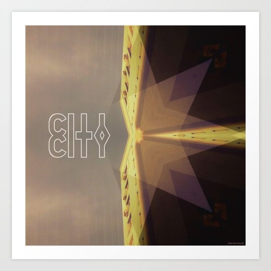 city Art Print
