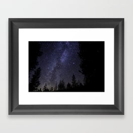 Milky Way Framed Art Print