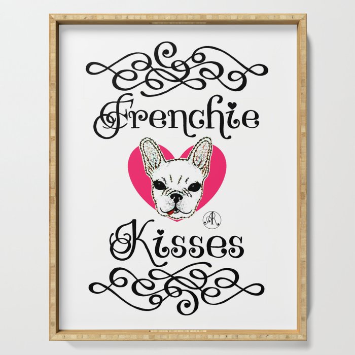 Frenchie Kisses Serving Tray
