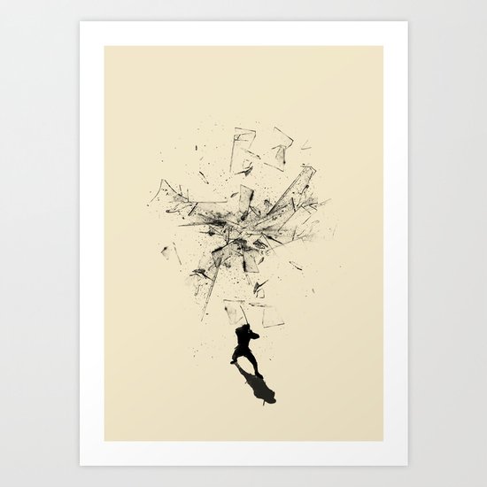 Ninja Moves Art Print