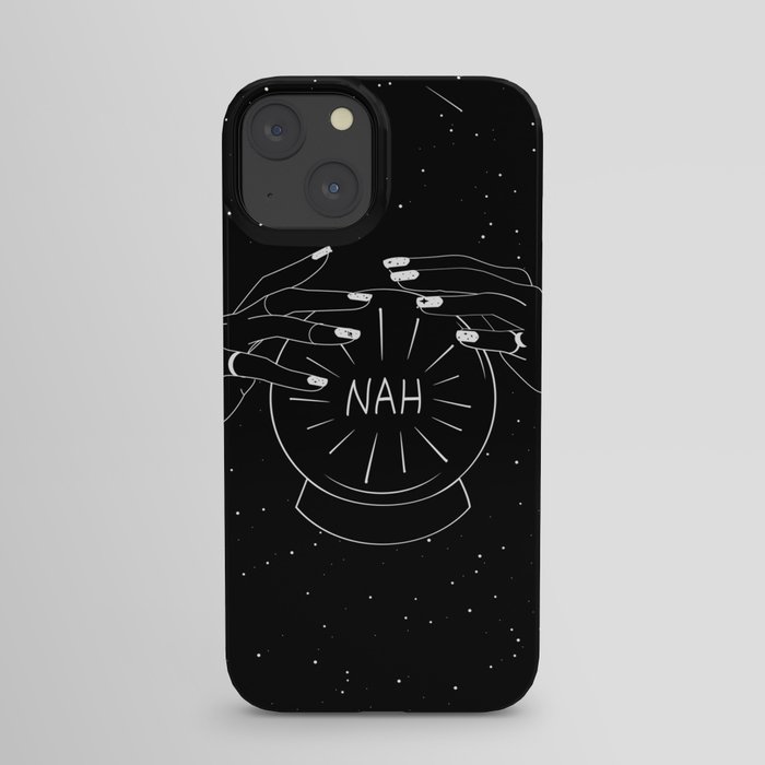 Nah future - crystal ball iPhone Case