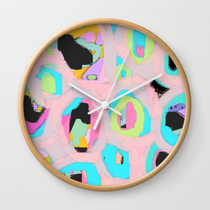 Pink dreams Wall Clock