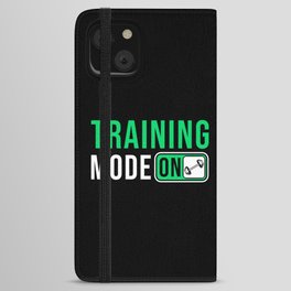 Training Mode on iPhone Wallet Case