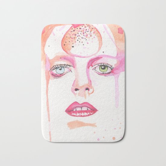 David Bowie Bath Mat