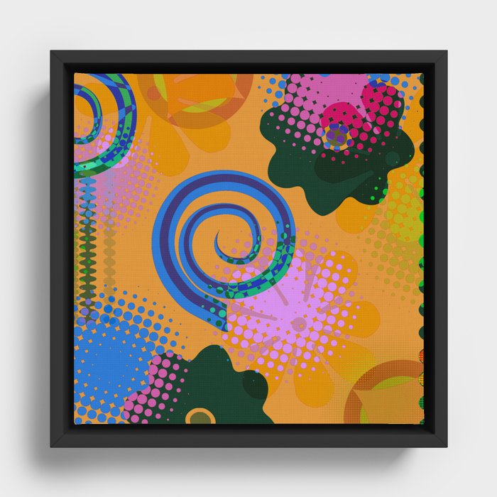 Party Framed Canvas