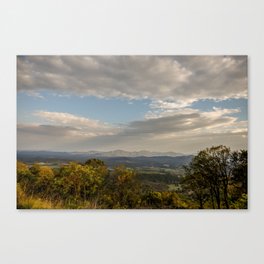 Shenandoah Skyline Drive Canvas Print