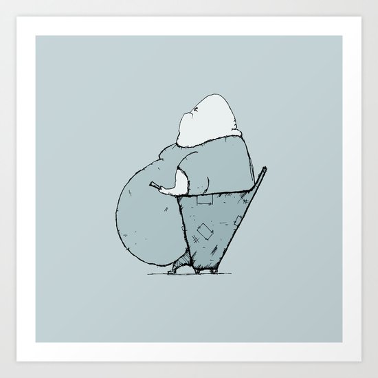 Switching Channels Art Print