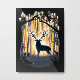 Master of the Forest Metal Print
