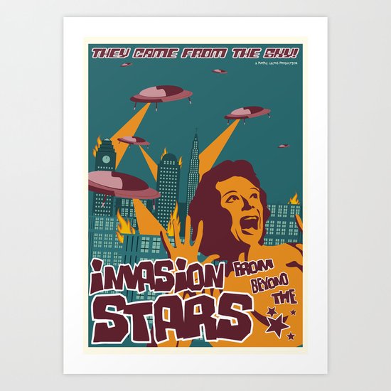 Invasion Art Print