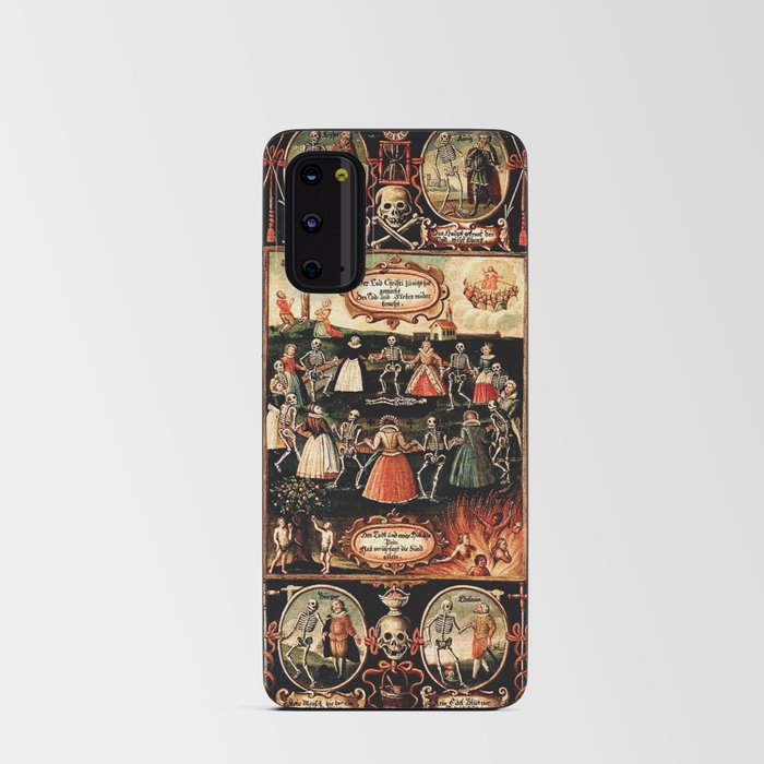 Hans Holbein - The dance of death Android Card Case