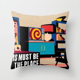 Talking Heads - This Must Be The Place Throw Pillow