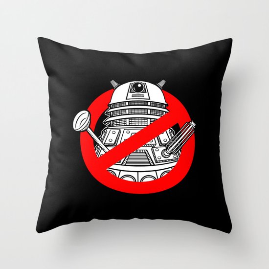 TimeBusters Throw Pillow