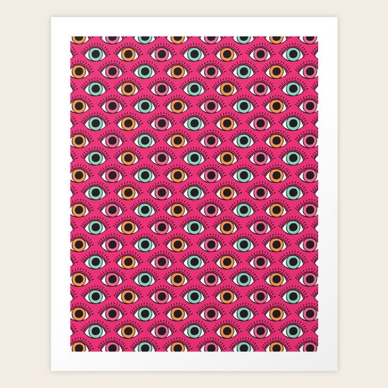 EYE FREAK Art Print