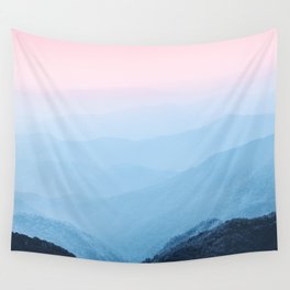 Epic Smoky Mountain Sunset - National Park Wall Tapestry