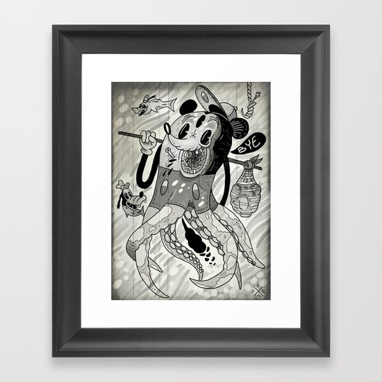 Rock Bottom Framed Art Print