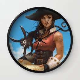 Captain Morgan wall clock 