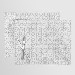 JIGSAW PUZZLE PATTERN BACKGROUND. Placemat